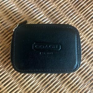 Coach Leather Pill Box